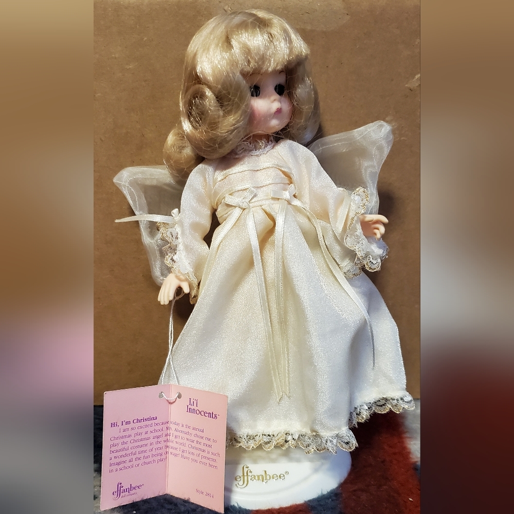 1988 Effanbee Li'l Innocents 9" Christina Doll, #2814